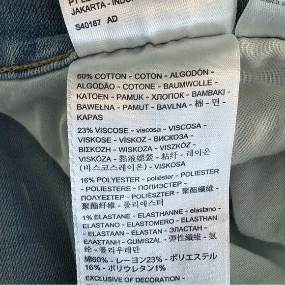 LEVI’S Mid Rise Boyfriend Jean | Lapis Light Wash | 
# 2021 3514 |Size 31 W 27L - Picture 6 of 7